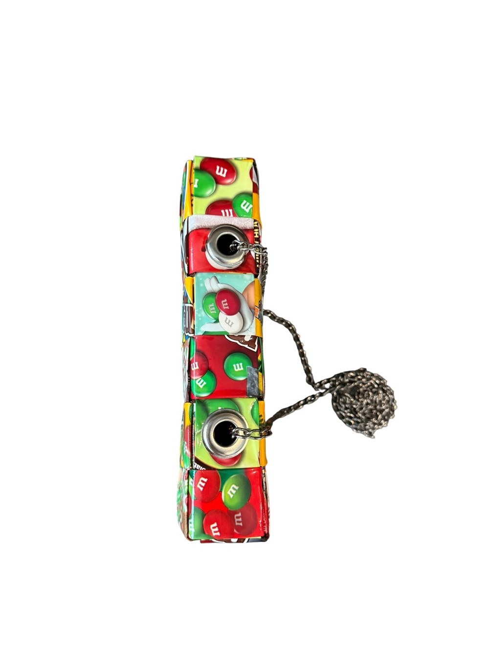 MITZ Handcrafted M&M Wrapper Crossbody Bag - Picture 6 of 8